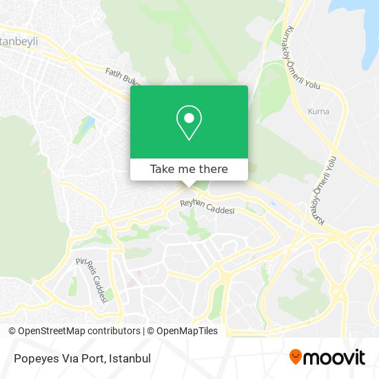 Popeyes Vıa Port map