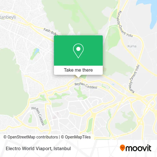 Electro World Viaport map