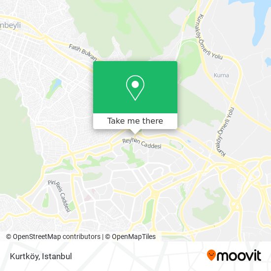 Kurtköy map