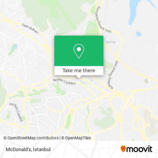 McDonald's map