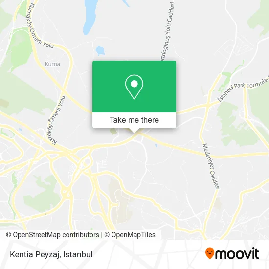 Kentia Peyzaj map