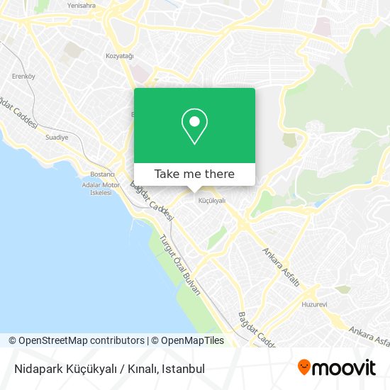 Nidapark Küçükyalı / Kınalı map