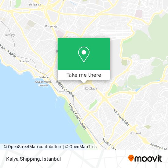 Kalya Shipping map