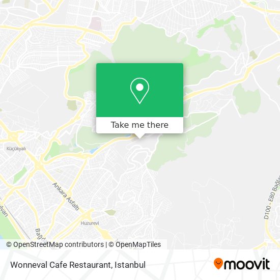 Wonneval Cafe Restaurant map