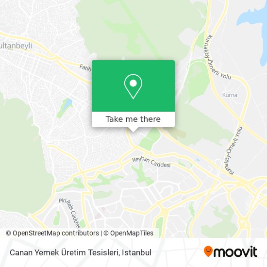 Canan Yemek Üretim Tesisleri map