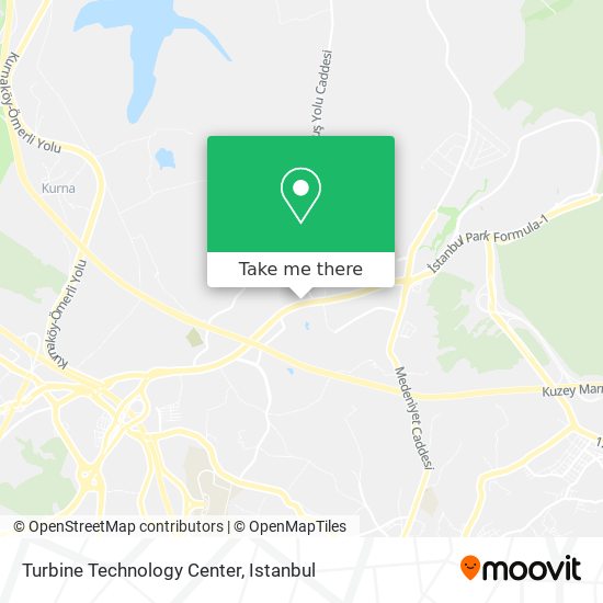 Turbine Technology Center map