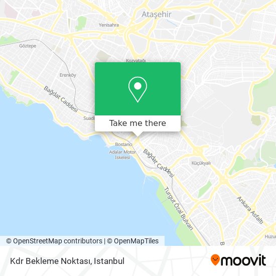 Kdr Bekleme Noktası map