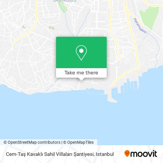 Cem-Taş Kavaklı Sahil Villaları Şantiyesi map