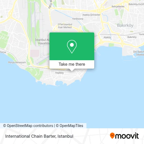 International Chain Barter map