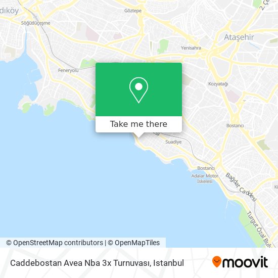 Caddebostan Avea Nba 3x Turnuvası map