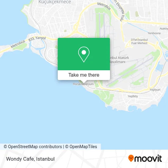 Wondy Cafe map