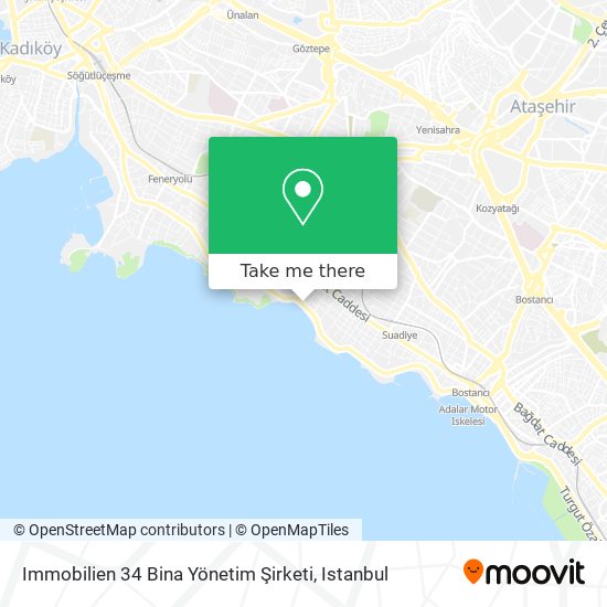 Immobilien 34 Bina Yönetim Şirketi map