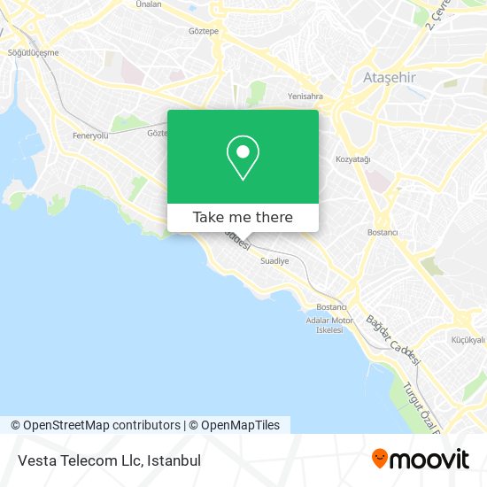 Vesta Telecom Llc map