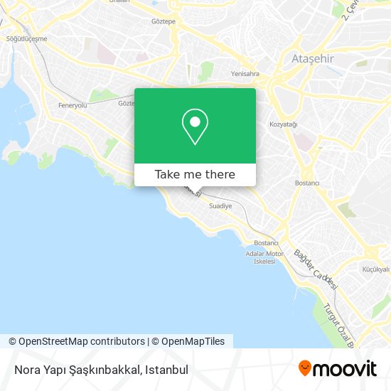Nora Yapı Şaşkınbakkal map