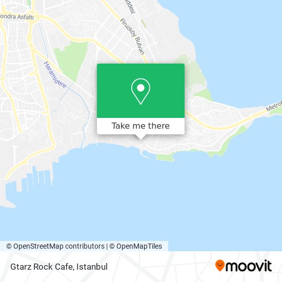 Gtarz Rock Cafe map