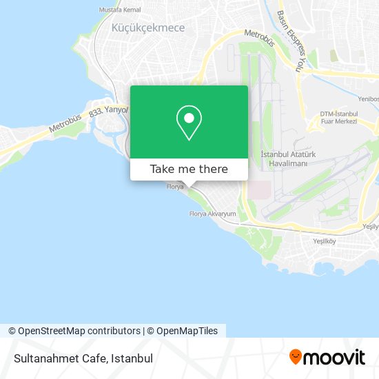 Sultanahmet Cafe map