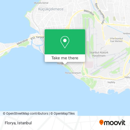 Florya map