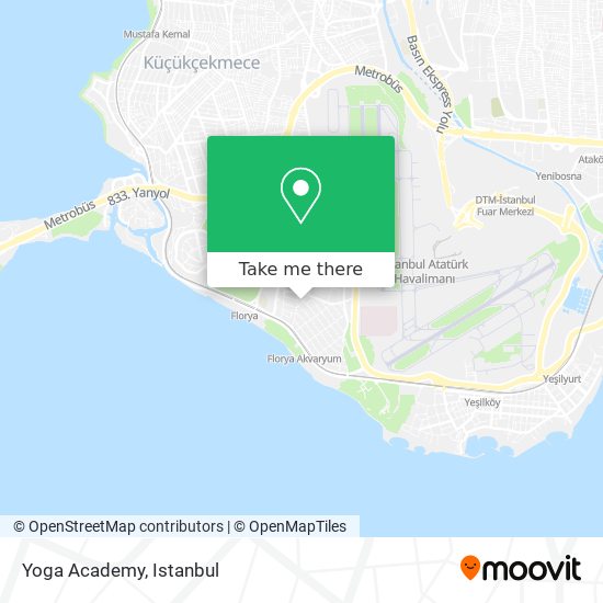 Yoga Academy map