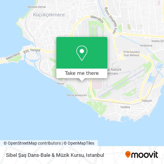 Sibel Şaş Dans-Bale & Müzik Kursu map