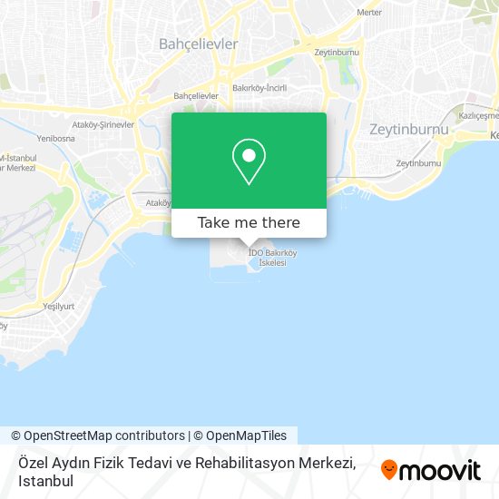 Özel Aydın Fizik Tedavi ve Rehabilitasyon Merkezi map