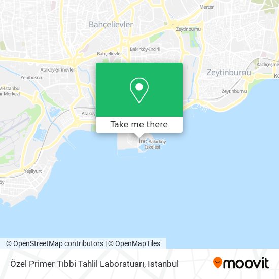 Özel Primer Tıbbi Tahlil Laboratuarı map