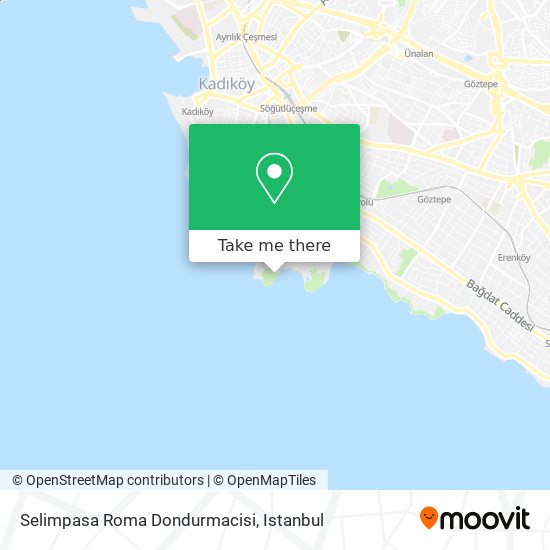 Selimpasa Roma Dondurmacisi map