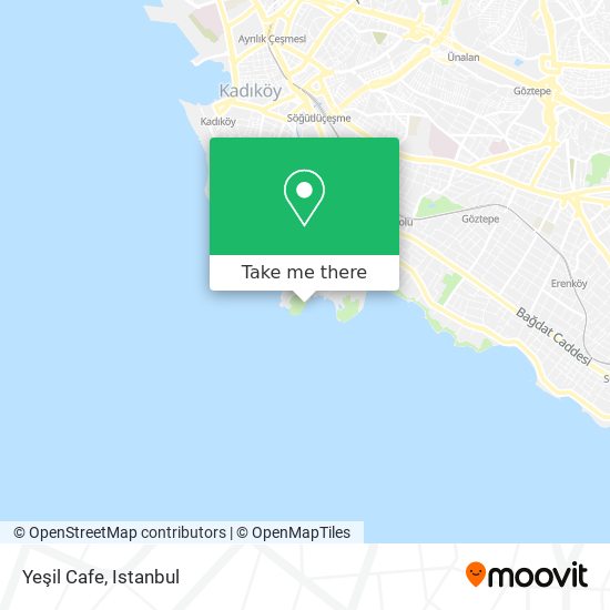 Yeşil Cafe map