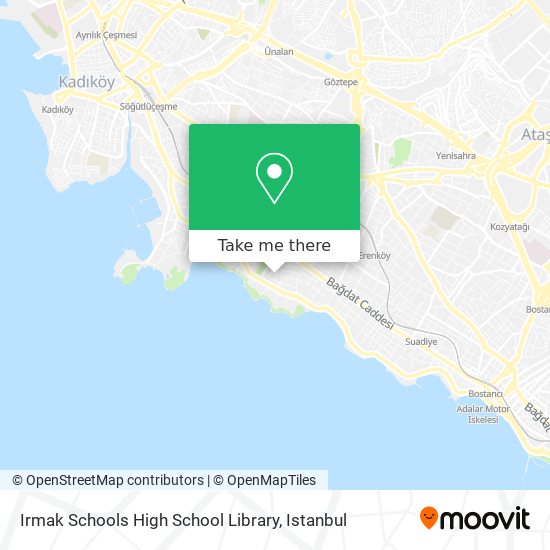 Irmak Schools High School Library map