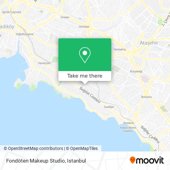 Fondöten Makeup Studio map