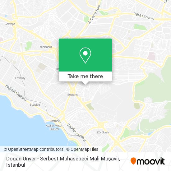 Doğan Ünver - Serbest Muhasebeci Mali Müşavir map