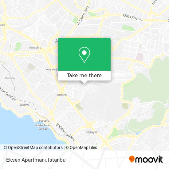 Eksen Apartmanı map