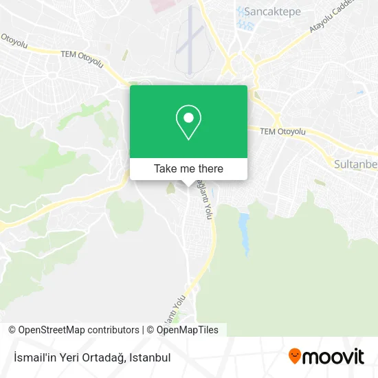 İsmail'in Yeri Ortadağ map