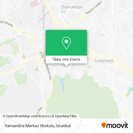 Samandıra Merkez Ilkokulu map