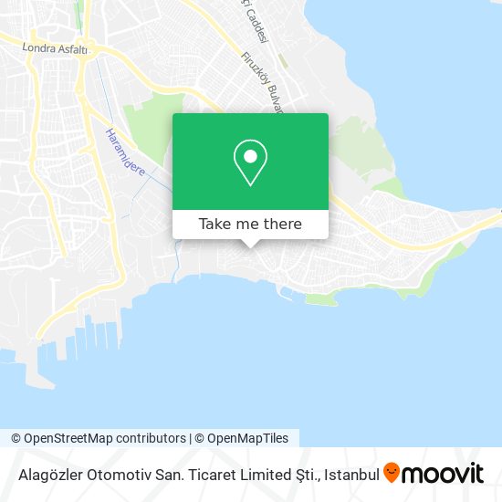 Alagözler Otomotiv San. Ticaret Limited Şti. map