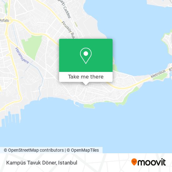Kampüs Tavuk Döner map