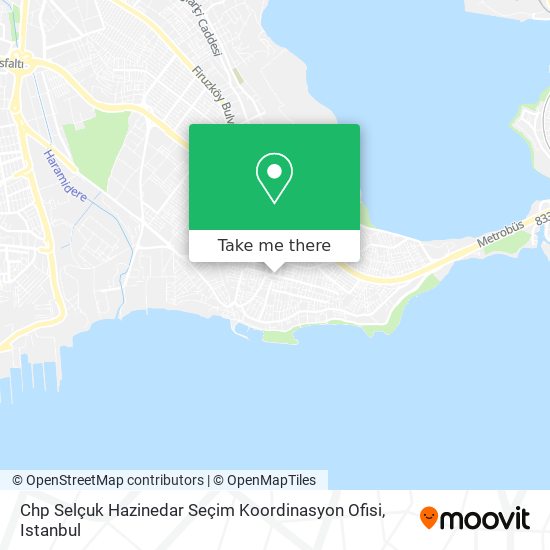 Chp Selçuk Hazinedar Seçim Koordinasyon Ofisi map