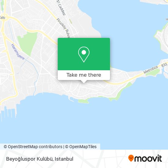 Beyoğluspor Kulübü map