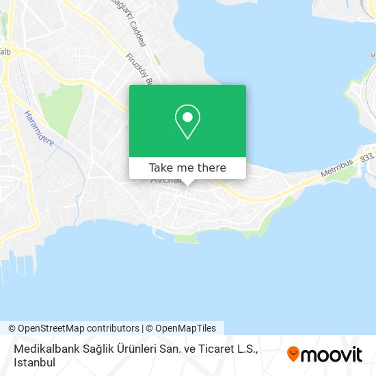 Medikalbank Sağlik Ürünleri San. ve Ticaret L.S. map
