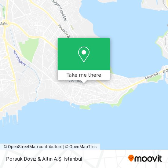 Porsuk Doviz & Altin A.Ş map
