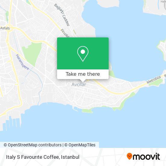 Italy S Favourıte Coffee map