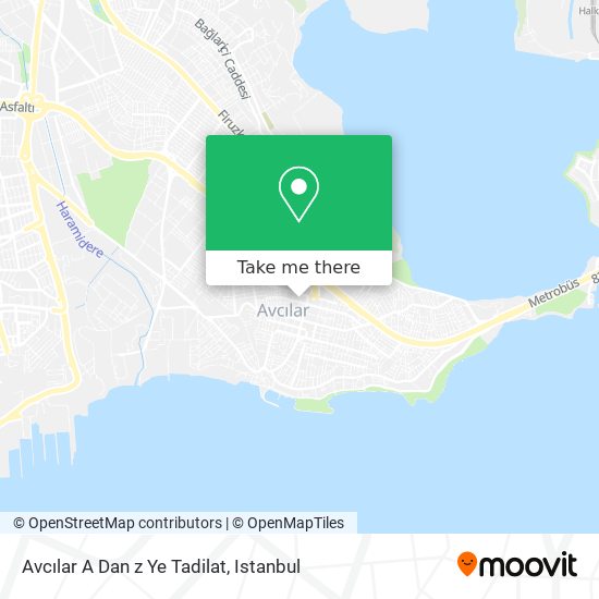 Avcılar A Dan z Ye Tadilat map