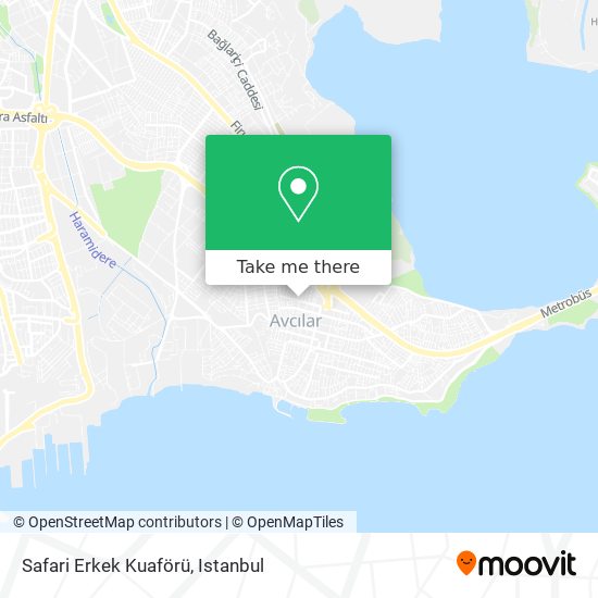 Safari Erkek Kuaförü map