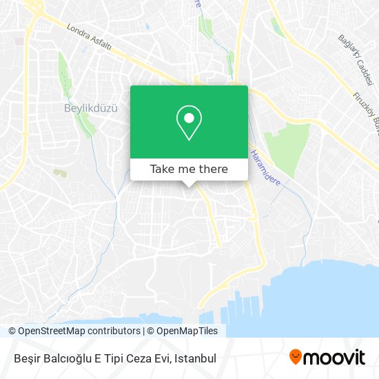 Beşir Balcıoğlu E Tipi Ceza Evi map