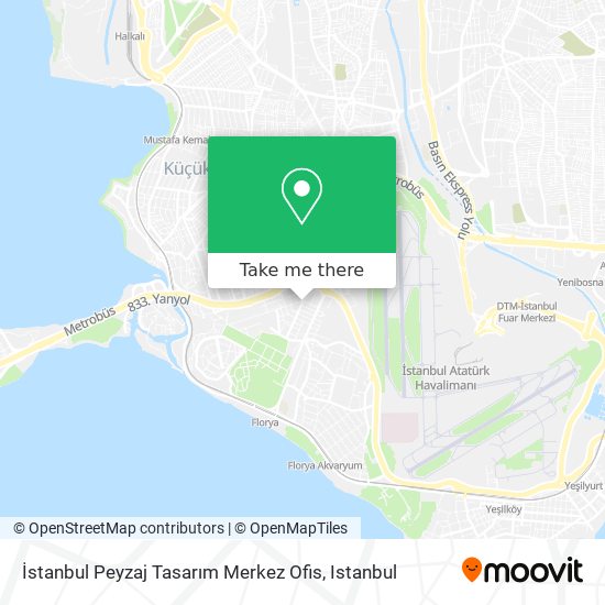 İstanbul Peyzaj Tasarım Merkez Ofis map