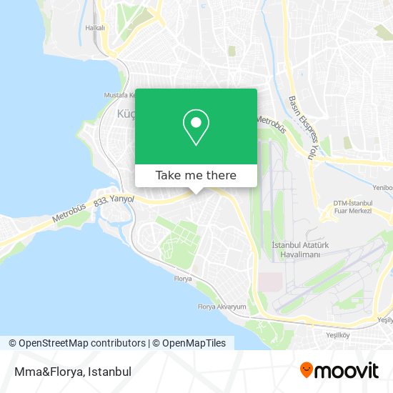 Mma&Florya map