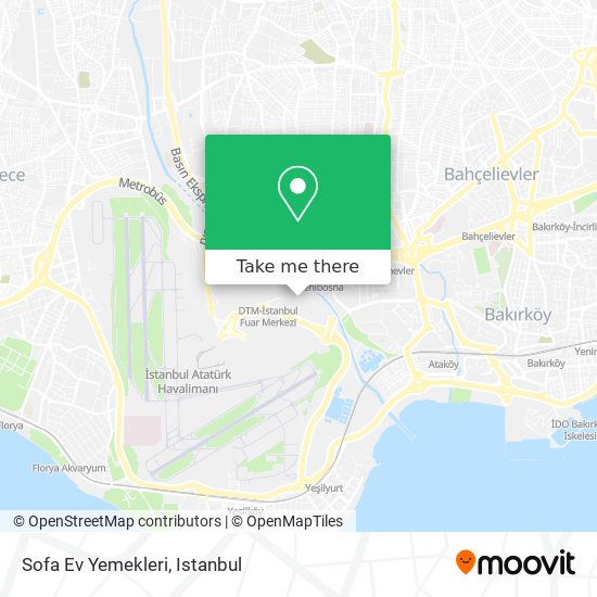 Sofa Ev Yemekleri map