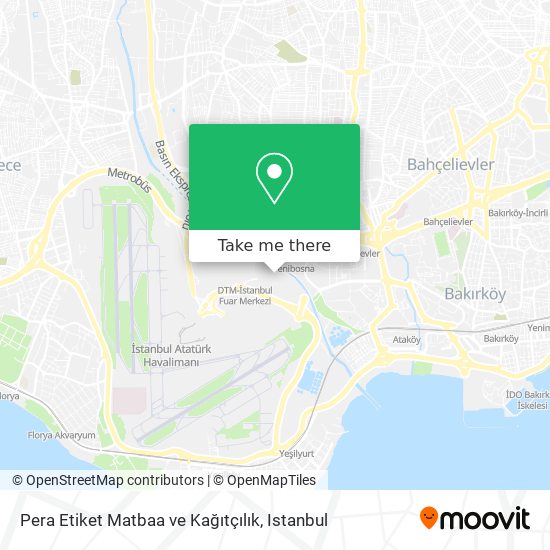 Pera Etiket Matbaa ve Kağıtçılık map