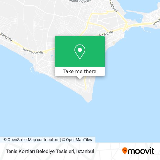 Tenis Kortları Belediye Tesisleri map