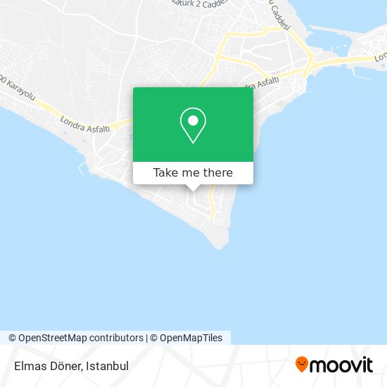 Elmas Döner map