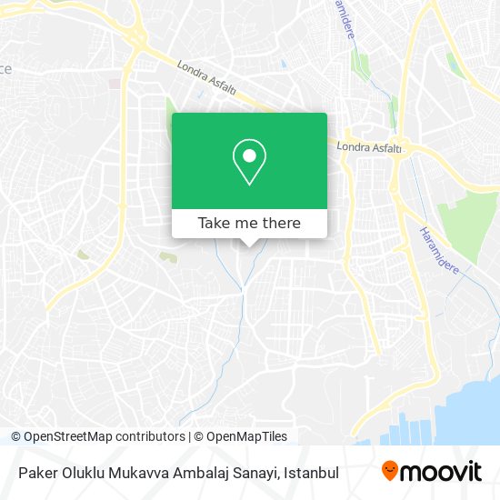 Paker Oluklu Mukavva Ambalaj Sanayi map